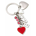 Porte-clés coeur personnalisé gravé Porte-clés coeur personnalisé gravé