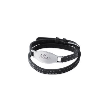 bracelet ovale cuir bracelet ovale cuir