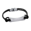 bracelet gourmette cuir bracelet gourmette cuir