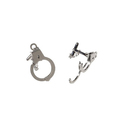 Boutons de manchette mini menottes Boutons de manchette mini menottes