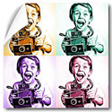 Poster monochrome 4 couleurs Poster monochrome 4 couleurs