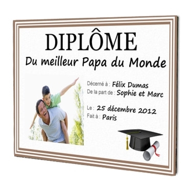 Diplôme personnalisé Diplôme personnalisé