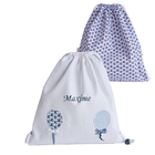 Sac à dos prénom ballons bleus