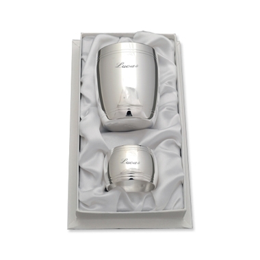 Coffret de baptême tonneau 2 pièces Coffret de baptême tonneau 2 pièces