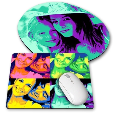 Tapis de souris pop art personnalisé Tapis de souris pop art personnalisé