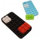 Coque iPhone 4 silicone briques Coque iPhone 4 silicone briques