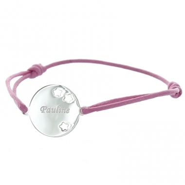 Bracelet enfant gravé étoiles Bracelet enfant gravé étoiles