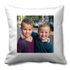 coussin photo blanc