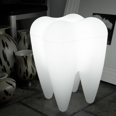 Lampe siège design dent Lampe siège design dent