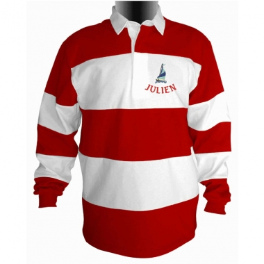 Polo marinière de Rugby personnalisé Polo marinière de Rugby personnalisé