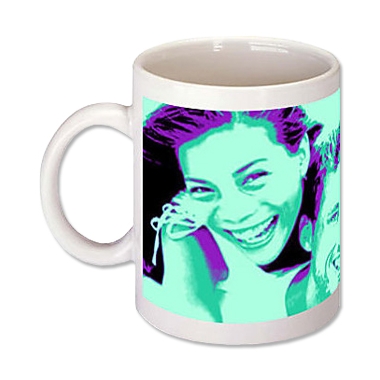 Mug pop'art personnalisé avec votre photo Mug pop'art personnalisé avec votre photo