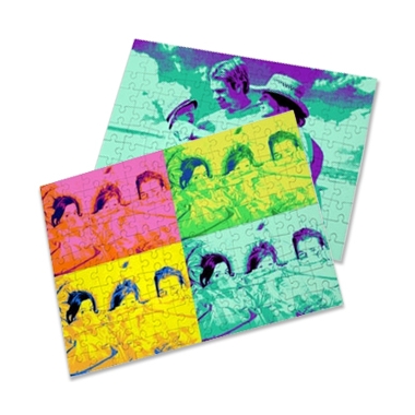 Puzzle photo popart personnalisé Puzzle photo popart personnalisé