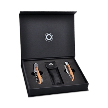 Coffret laguiole sommelier personnalisé Coffret laguiole sommelier personnalisé