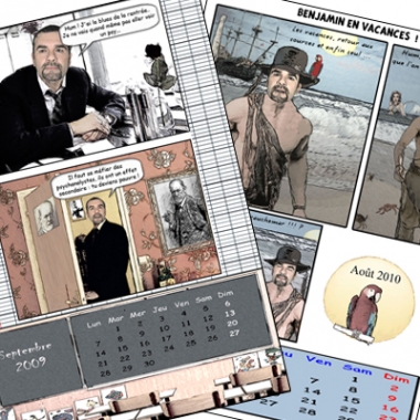 Calendrier BD personnalisé Calendrier BD personnalisé