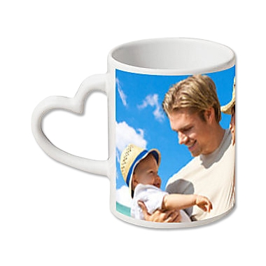 cadeau saint valentin : Mug photo coeur cadeau saint valentin : Mug photo coeur
