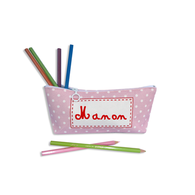 Trousse d'écolier personnalisée prénom Trousse d'écolier personnalisée prénom
