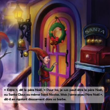 Livre personnalisé pere noel