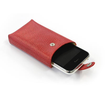 Etui iPhone cuir prénom