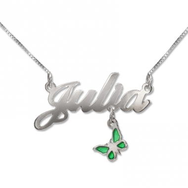 Collier prénom et charm Collier prénom et charm