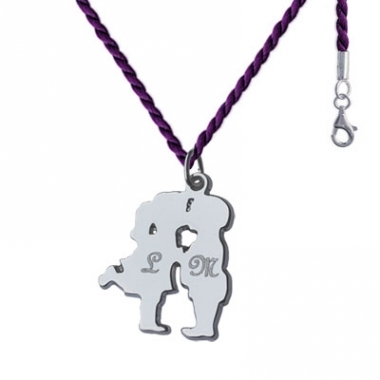 Collier deux chérubins Collier deux chérubins