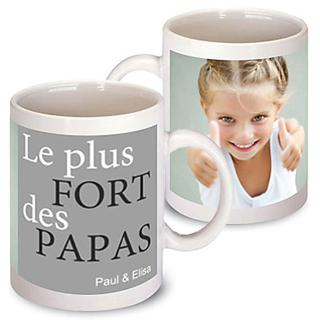 Mug fête des pères - Cadeau original - Livraison Rapide