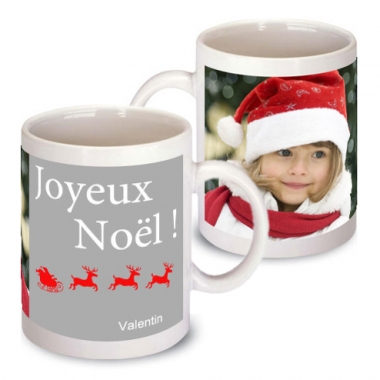 Mug de Noël photo Mug de Noël photo
