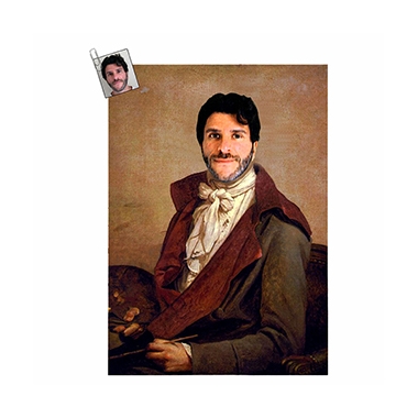 Portrait oeuvre d'art homme Portrait oeuvre d'art homme