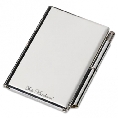 Porte bloc-notes de poche gravé Porte bloc-notes de poche gravé