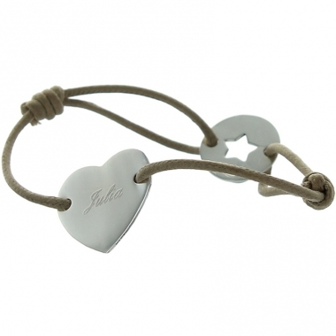 Bracelet Saint Valentin gravé Bracelet Saint Valentin gravé