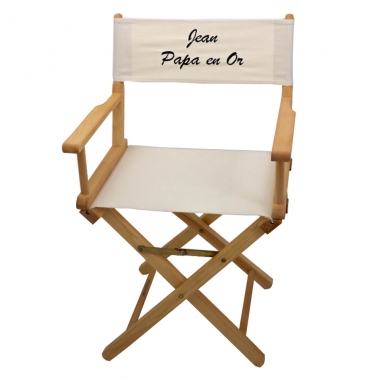 Fauteuil de star deluxe toile écrue Fauteuil de star deluxe toile écrue