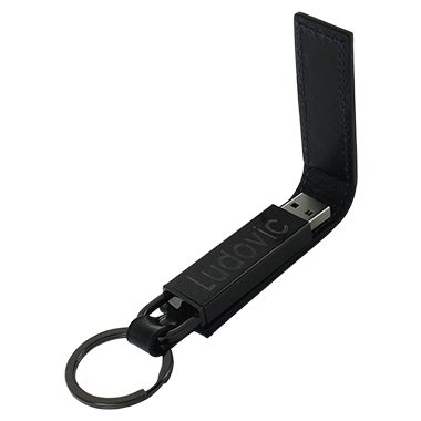 Clé USB étui cuir gravée Clé USB étui cuir gravée