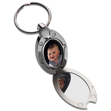 Porte-clés miroir personnalisé Porte-clés miroir personnalisé