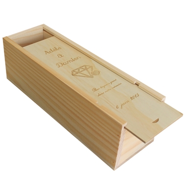Coffret à vin Amoureux Coffret à vin Amoureux