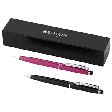 Stylo et stylet Balmain personnalisé Stylo et stylet Balmain personnalisé