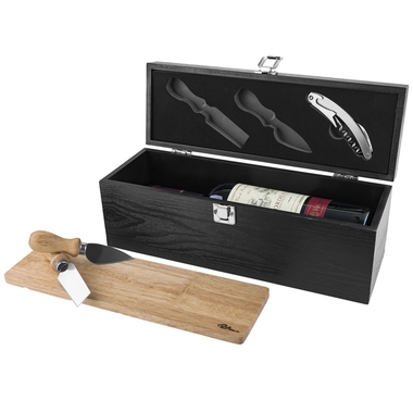 Coffret sommelier noir fermé Coffret sommelier noir fermé