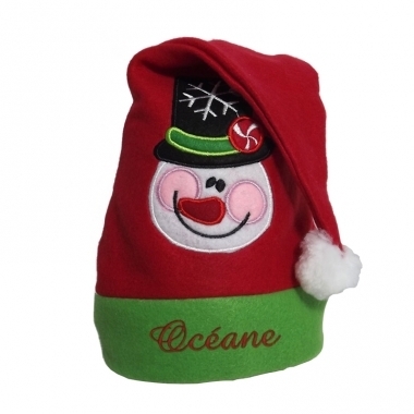 Bonnet de lutin enfant brodé avec un prénom Bonnet de lutin enfant brodé avec un prénom