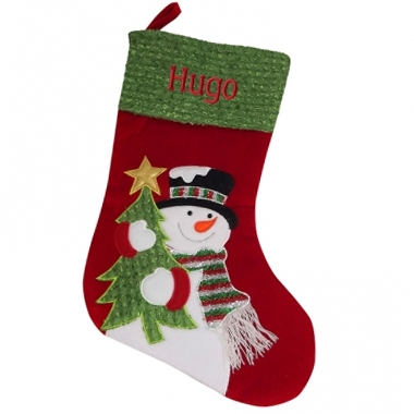 Botte de Noël bonhomme de neige Botte de Noël bonhomme de neige