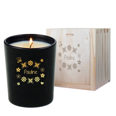 bougie prenom et coffret bougie prenom et coffret