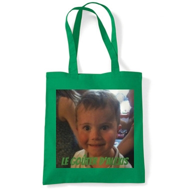 Tote bag imprimé photo vert Tote bag imprimé photo vert