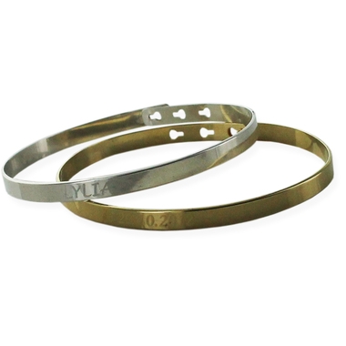 Bracelet jonc gravé Bracelet jonc gravé