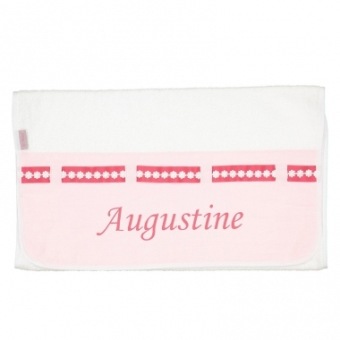Serviette de toilette Flore brodée Serviette de toilette Flore brodée