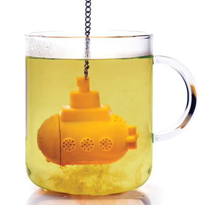 Boule à thé design sous-marin