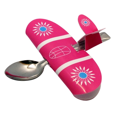 Cuillère Babyplane rose Cuillère Babyplane rose