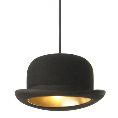 Abat-jour design chapeau melon Abat-jour design chapeau melon
