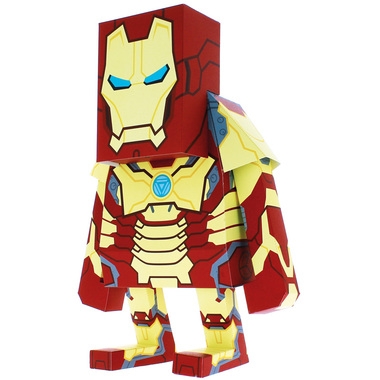 Figurine Iron Man 3D à monter Figurine Iron Man 3D à monter