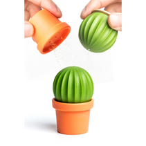 Salière et poivrière cactus