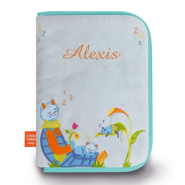 Couvre carnet de santé enfant modèle chat Couvre carnet de santé enfant modèle chat