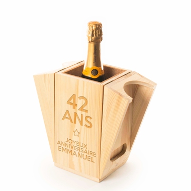 Coffret champagne rafraîchissant anniversaire Coffret champagne rafraîchissant anniversaire
