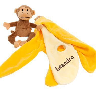 doudou carl le singe personnalisé doudou carl le singe personnalisé