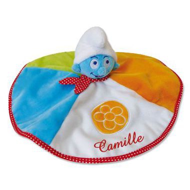 doudou schtroumpf personnalisé doudou schtroumpf personnalisé